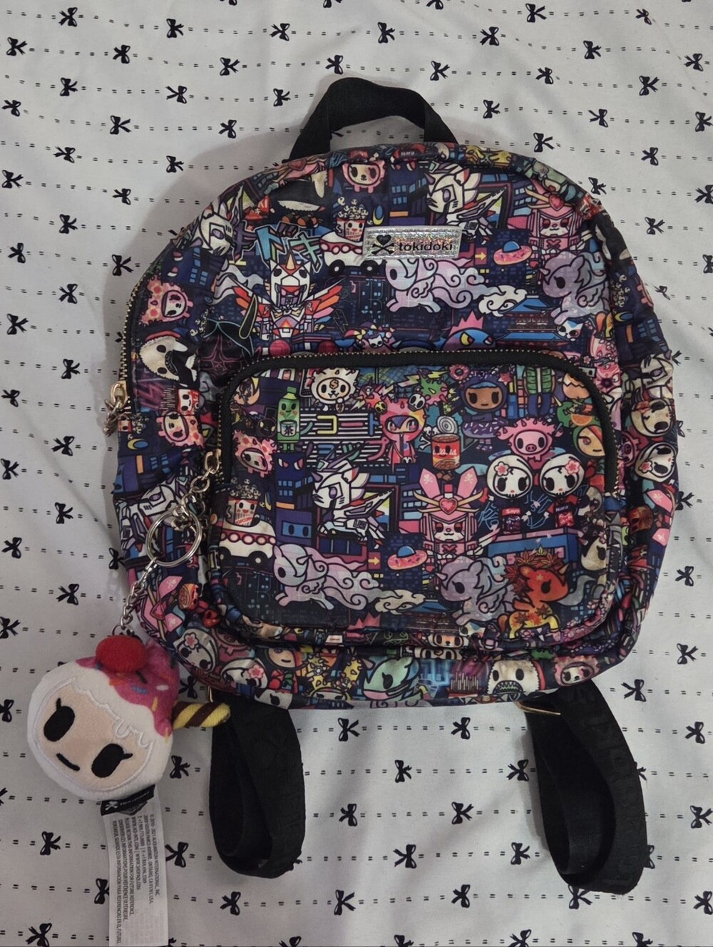 Tokidoki 'Midnight Metropolis' Mini Backpack